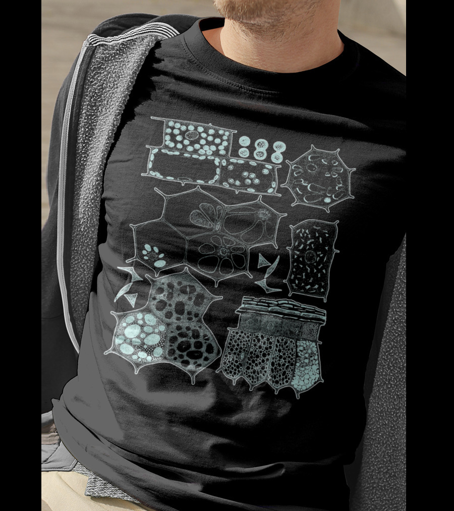 Microbiology Science Botany Cellular Structures T-Shirt