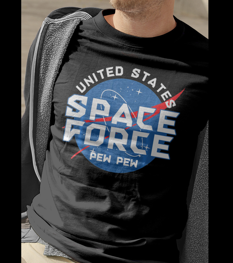 United States Space Force Pew Pew T-Shirt
