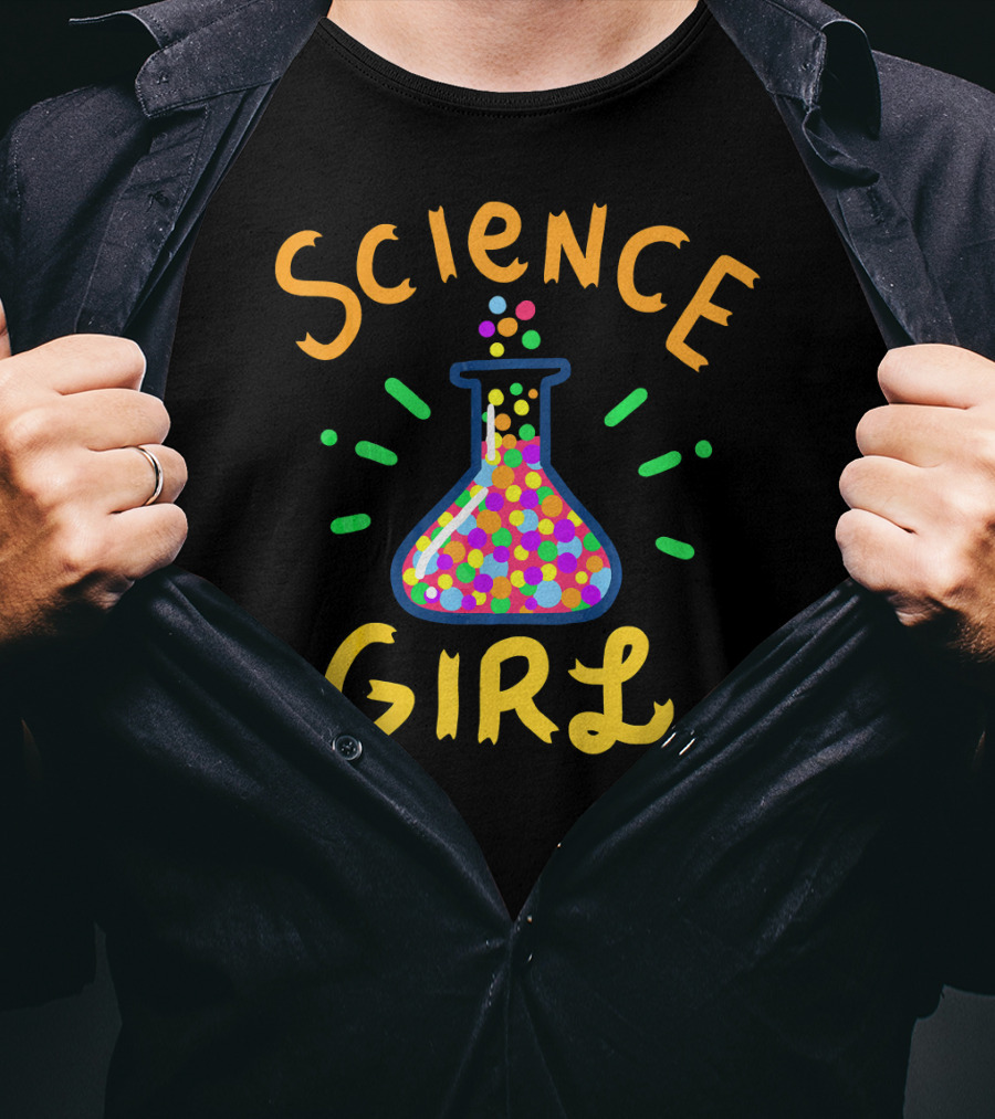 Science Girl Chemistry Beaker T-Shirt
