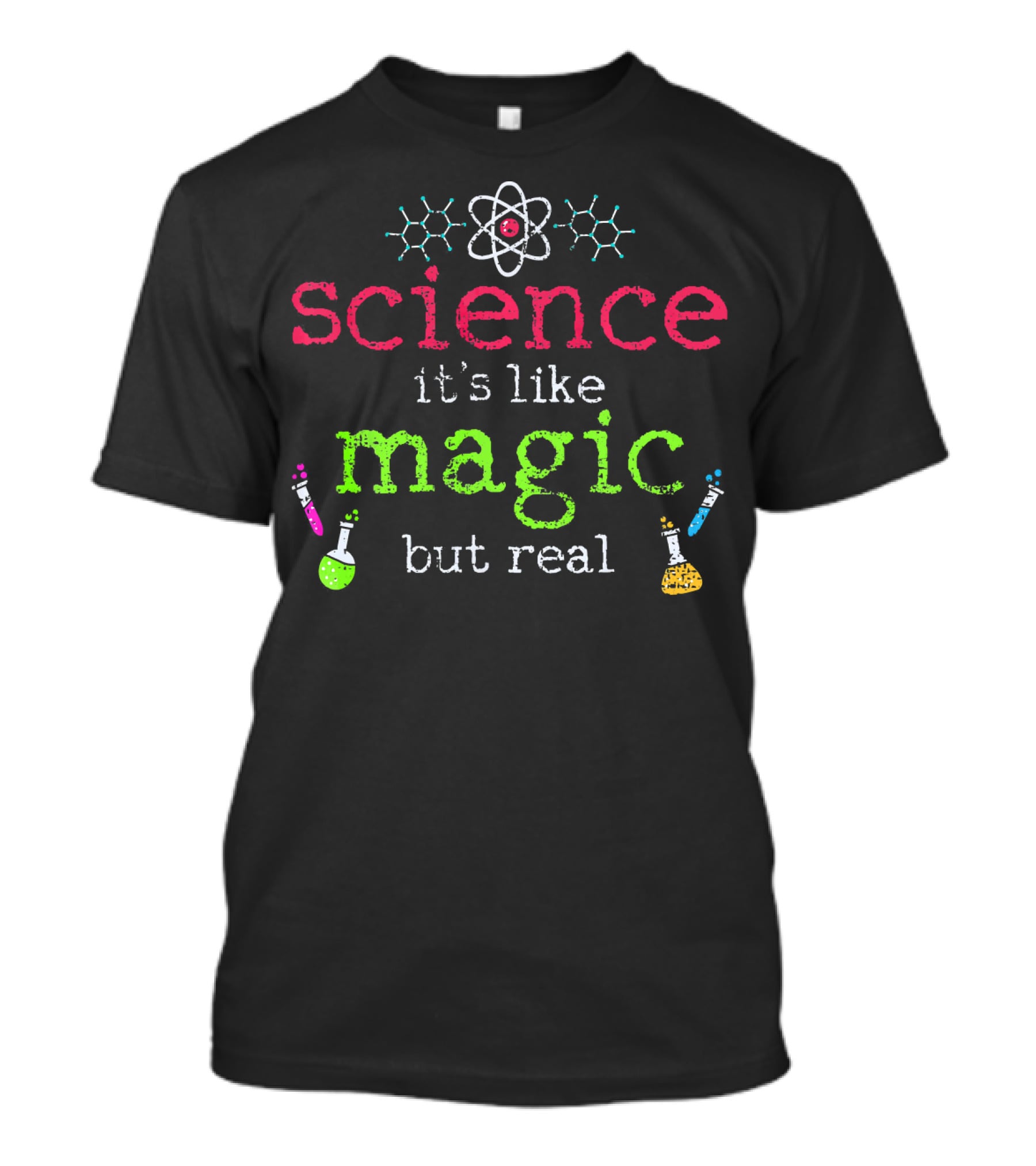 Science It's Like Magic But Real Chemistry Student Teacher T-Shirt