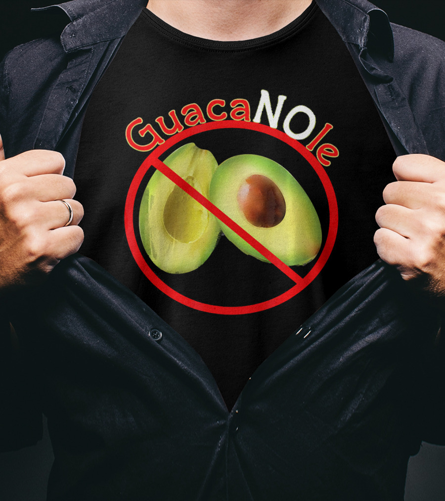 GuacaNOle No Avocados Guacamole T-Shirt