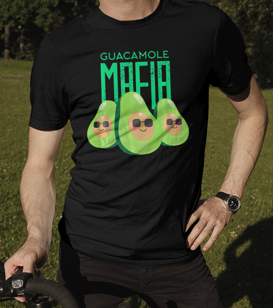 Guacamole Mafia Avogato Cool Avocado T-Shirt