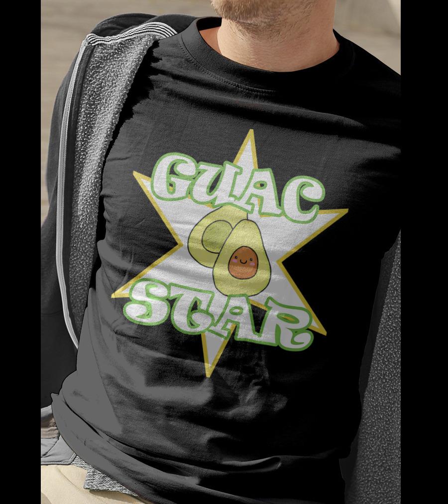 Guac Star Avocado Guacamole Men T-Shirt