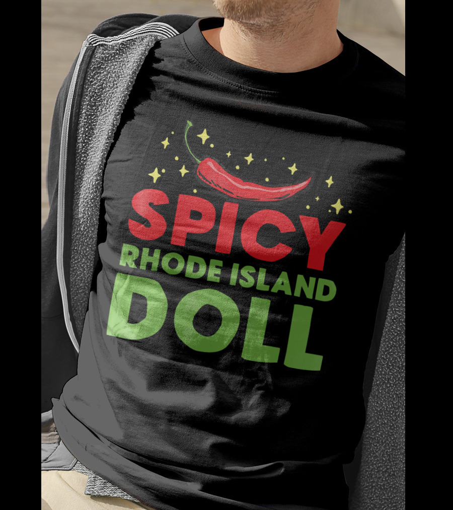 Spicy Rhode Island Doll Chili Pepper T-Shirt