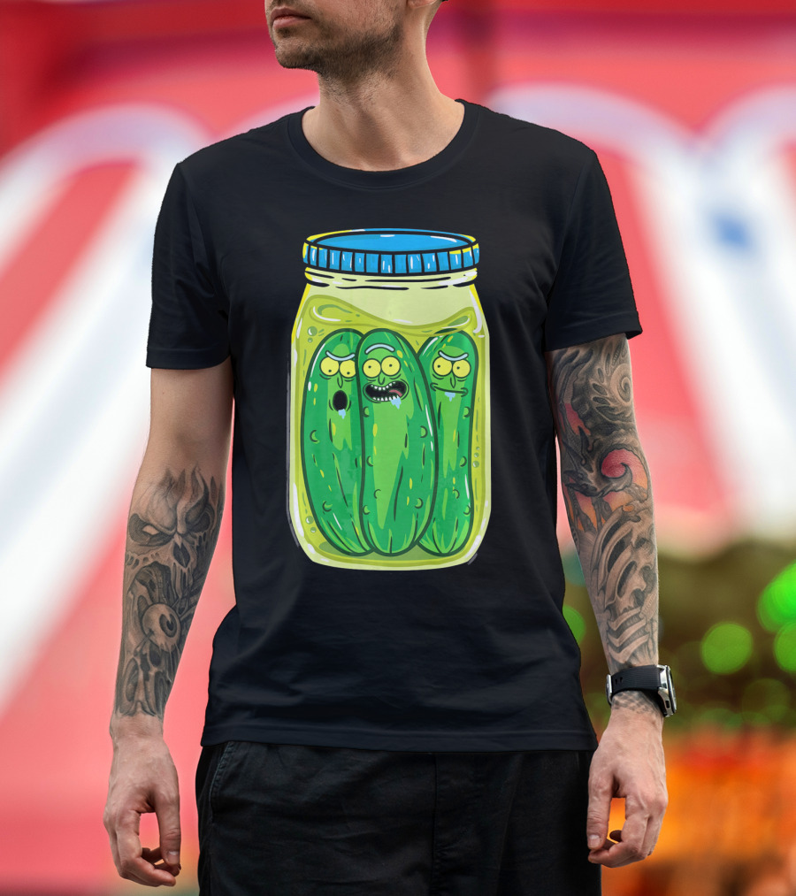 Pickle Rick Jar Rick and Morty三 T-Shirt