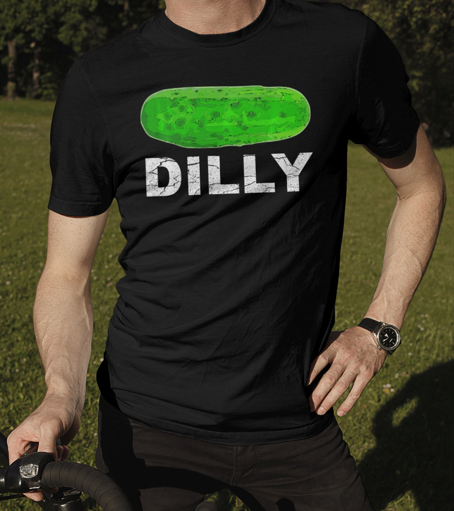 Dilly Pickle Dilly Bad Pun Humor T-Shirt