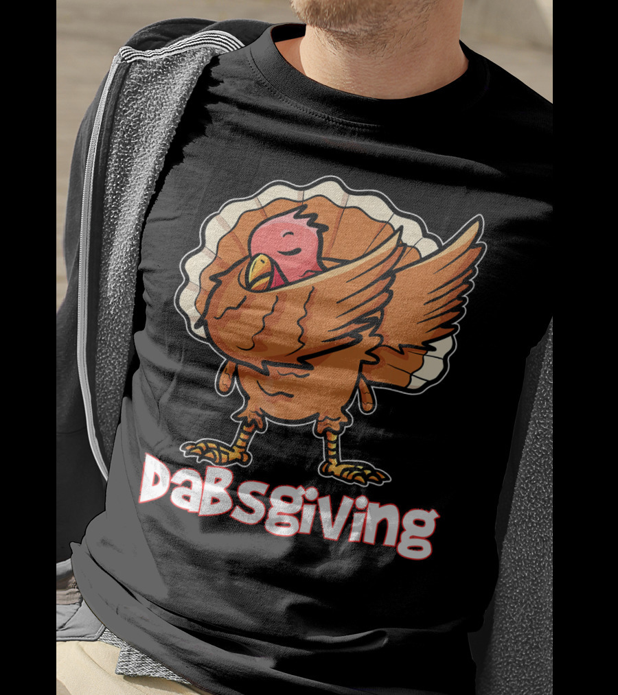Dabsgiving Dabbing Turkey T-Shirt