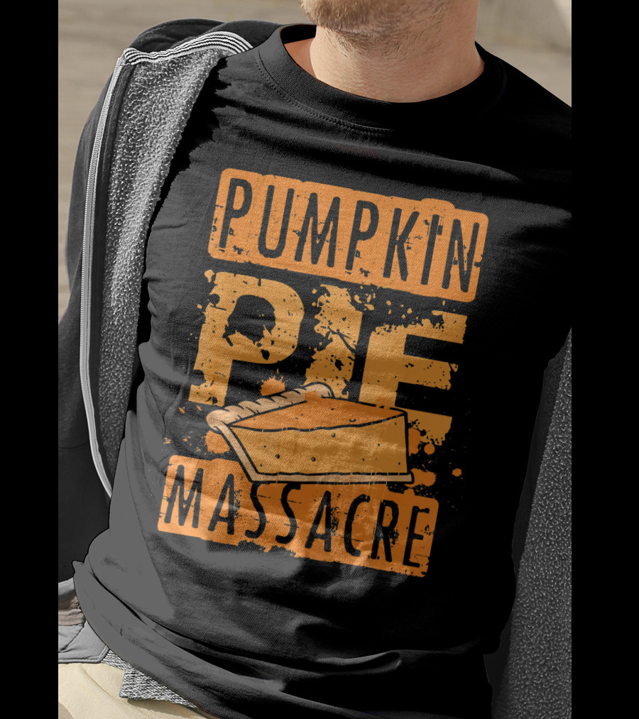 Pumpkin Pie Massacre Slice T-Shirt