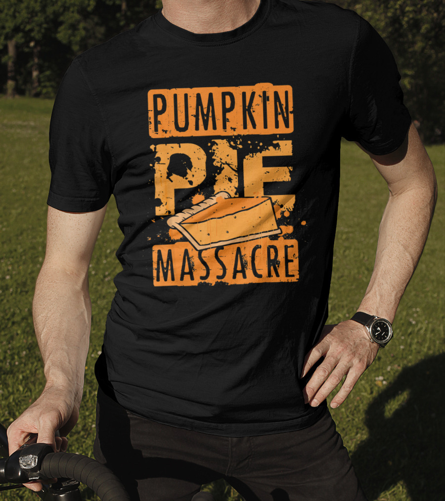 Pumpkin Pie Massacre Slice T-Shirt