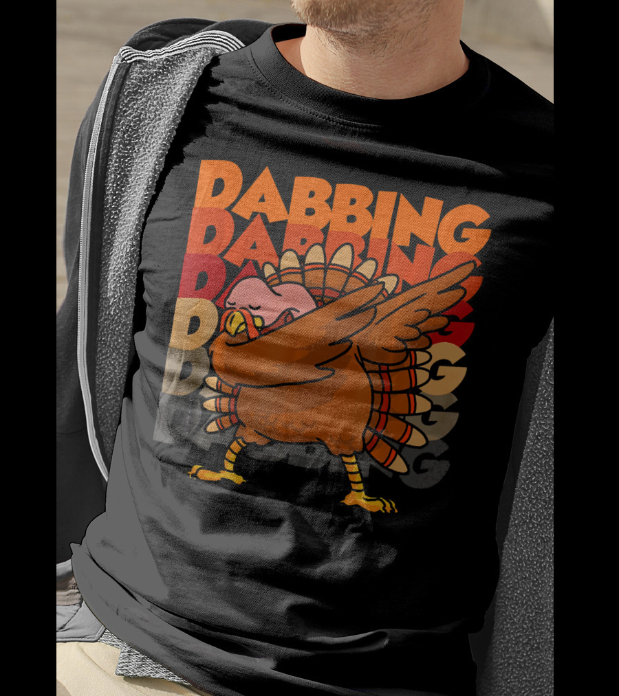 Dabbing Dabbing Dabbing Turkey T-Shirt
