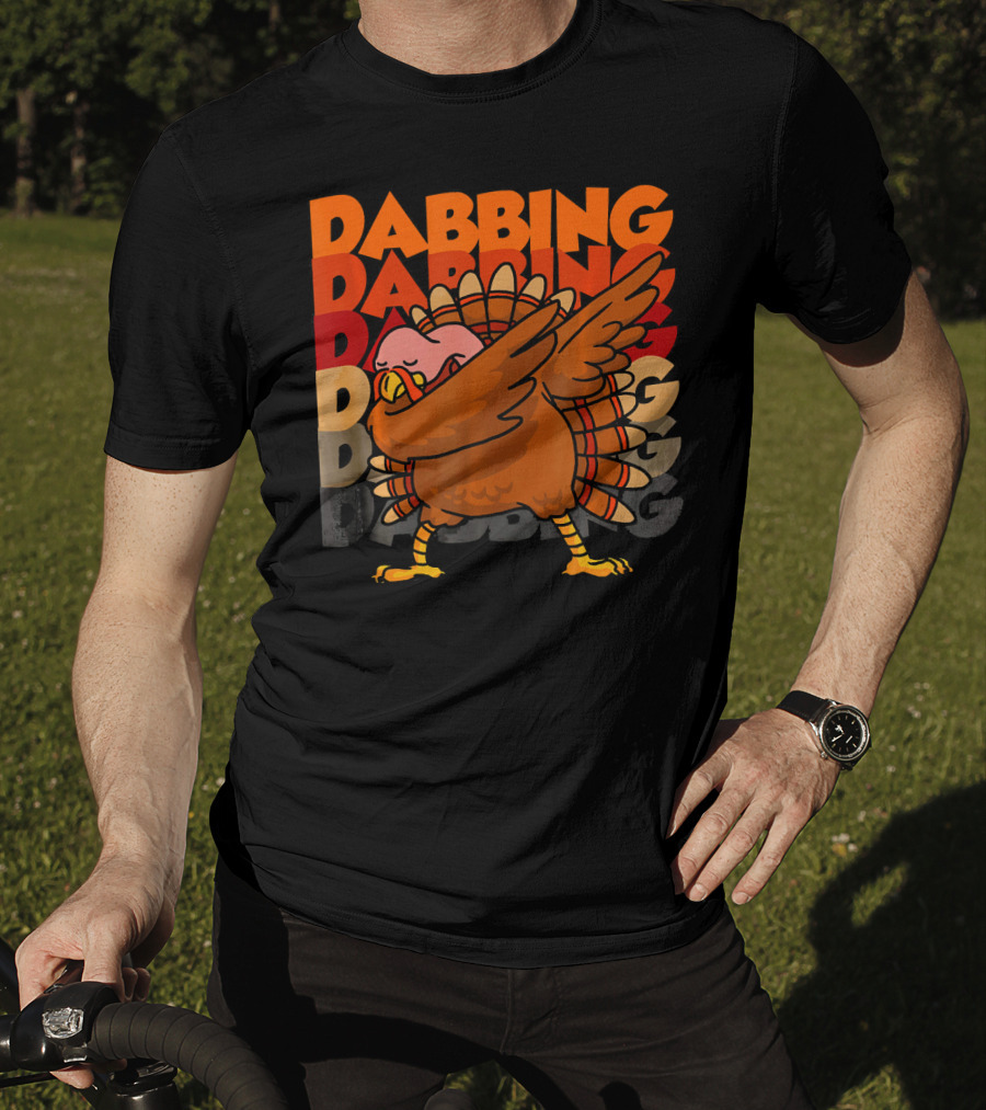 Dabbing Dabbing Dabbing Turkey T-Shirt