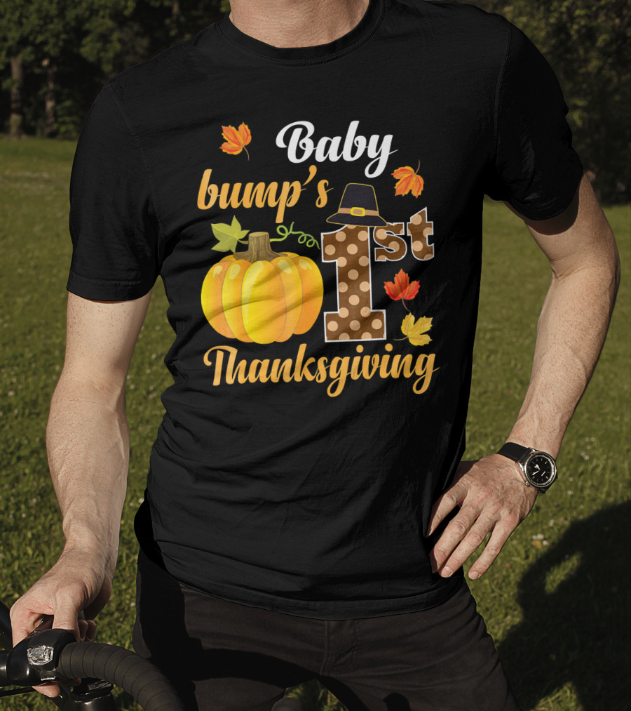 Baby Bump's 1st Thanksgiving T-Shirt