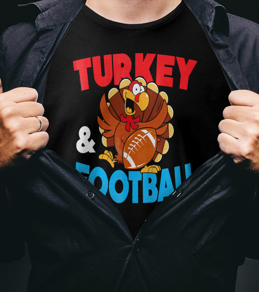 TURKEY AND FOOTBALL T-Shirt