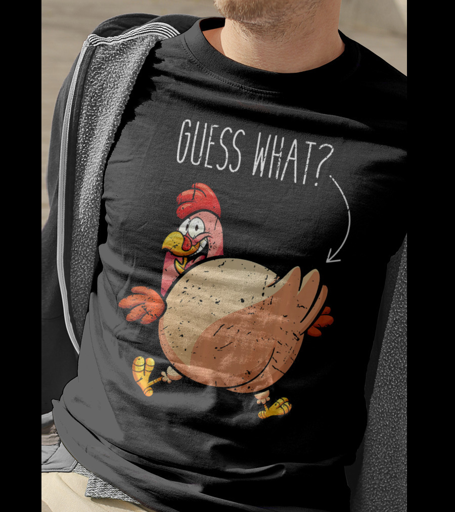 Guess What Turkey Funny Butt Joke T-Shirt