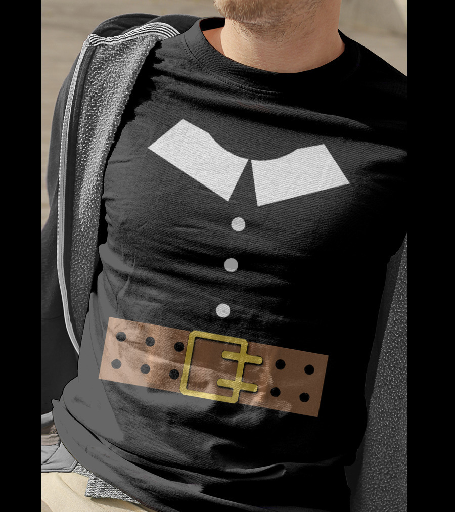 Thanksgiving Pilgrim Costume Belt Turkey Day Classic T-Shirt