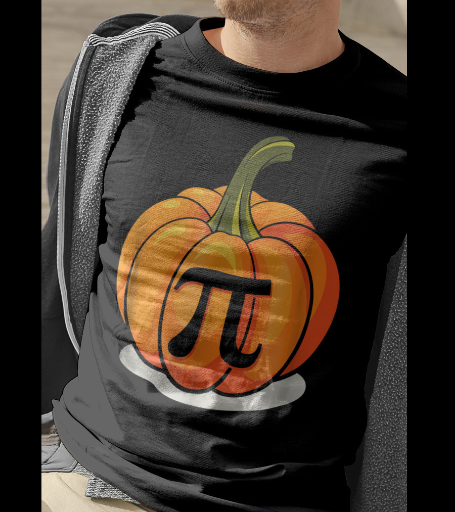 Pumpkin Pi Pie Funny Nerdy Thanksgiving T-Shirt