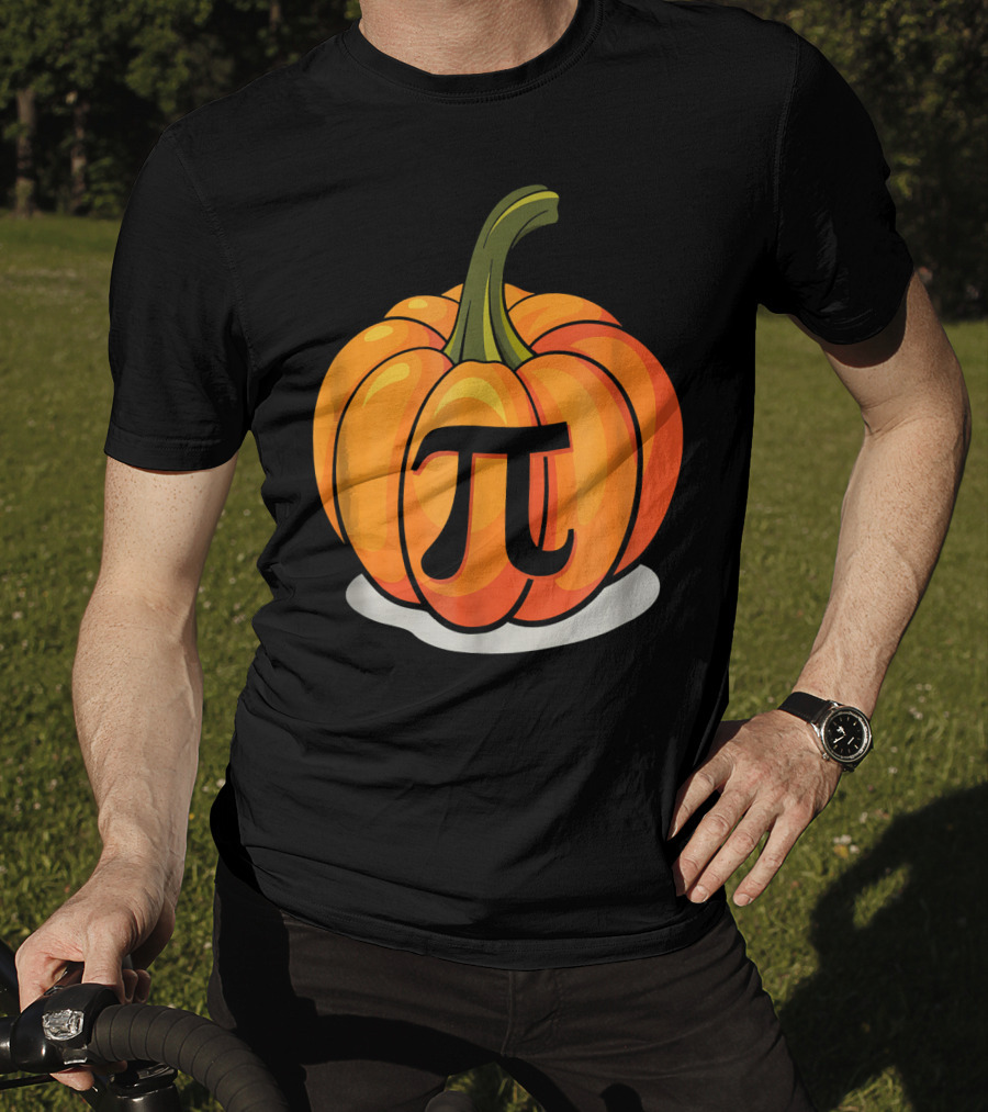 Pumpkin Pi Pie Funny Nerdy Thanksgiving T-Shirt