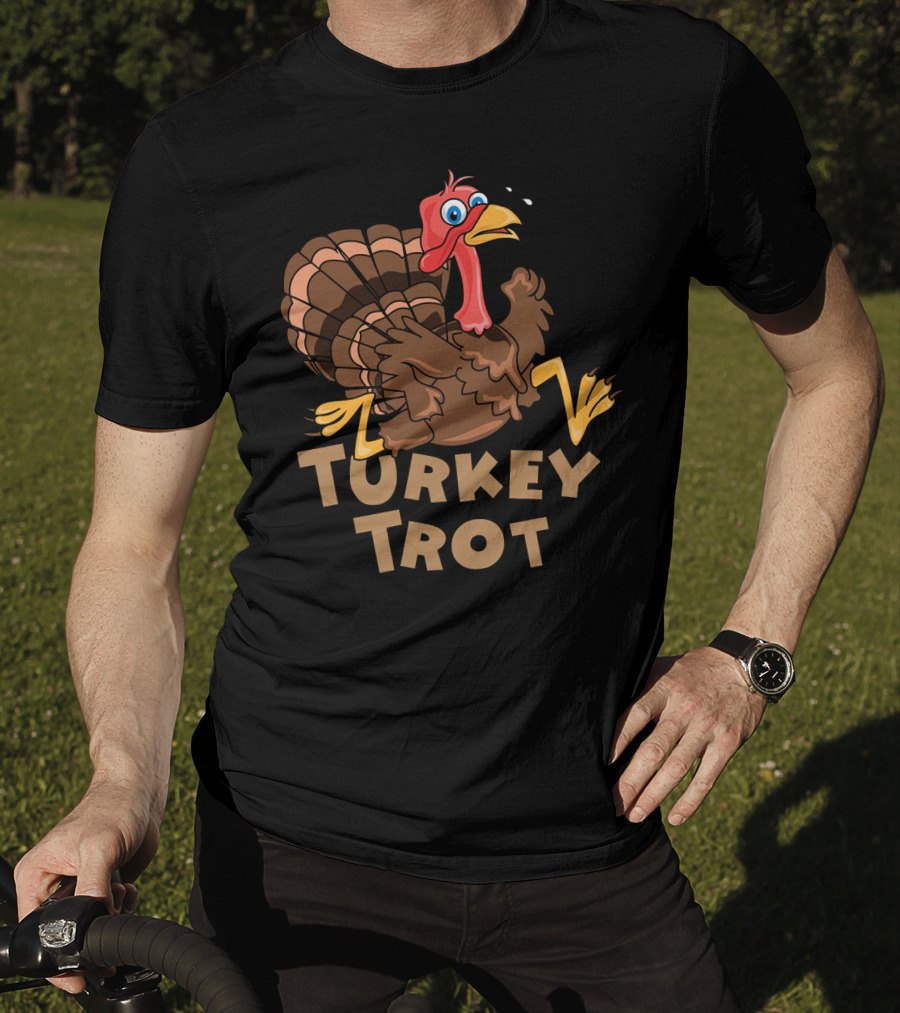 Annual Turkey Trot Running Turkey Race Event T-Shirt