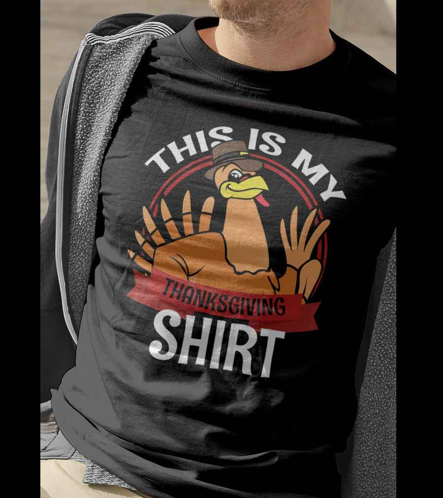 This Is My Thanksgiving Turkey Pilgrim T-Shirt