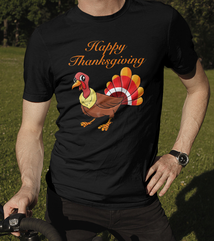Happy Thanksgiving Turkey Celebration Day T-Shirt
