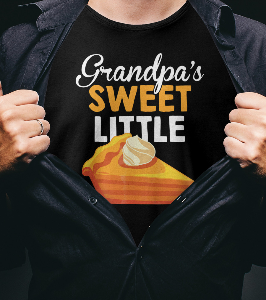 Grandpa's Sweet Little Pumpkin Pie T-Shirt