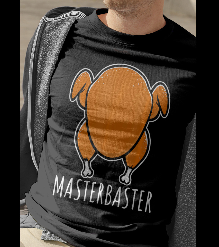 Thanksgiving Turkey Humor Masterbaster Playful T-Shirt