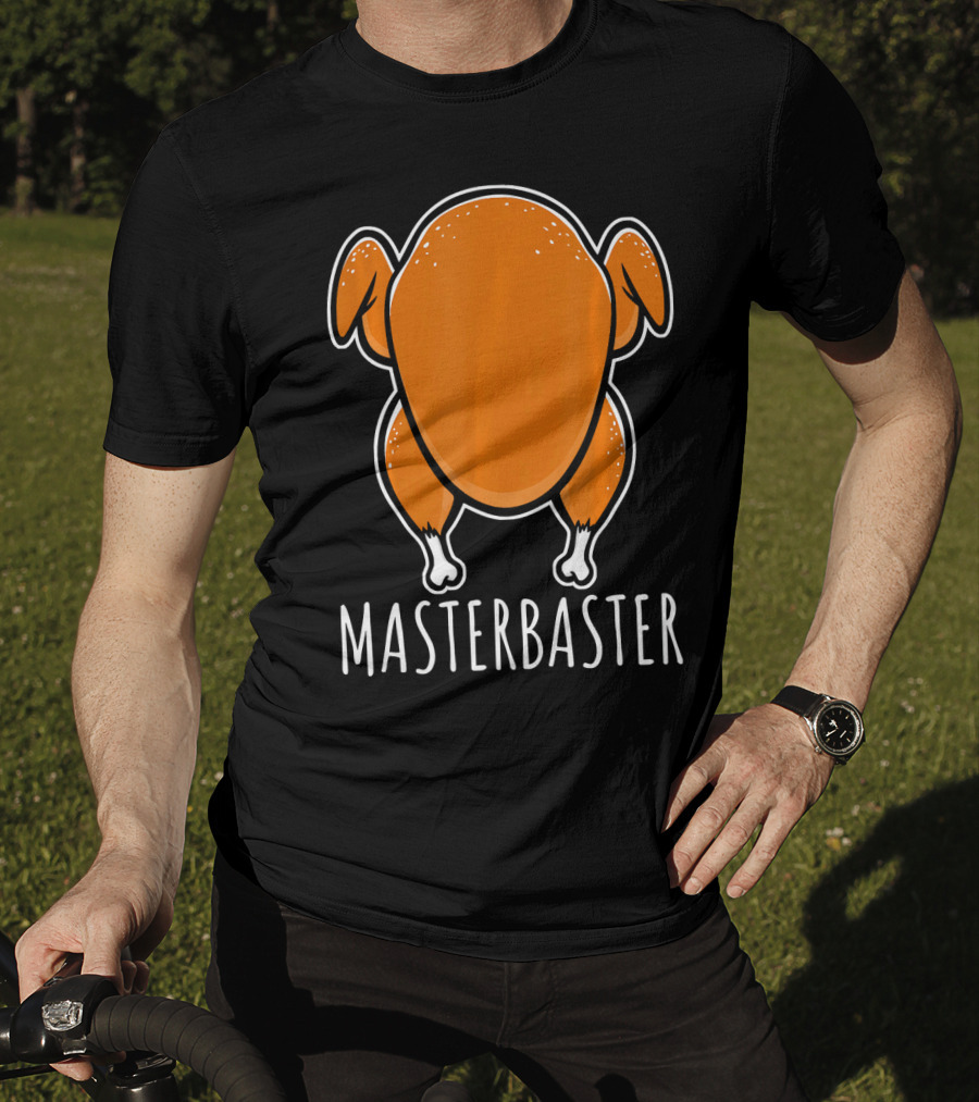 Thanksgiving Turkey Humor Masterbaster Playful T-Shirt