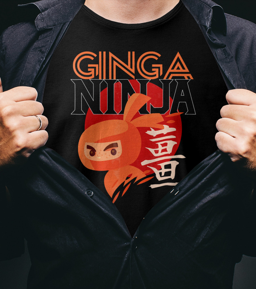 Ginga Ninja Cool Redhead T-Shirt