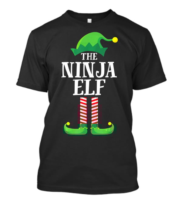 The Ninja Elf Christmas Family Matching Group T-Shirt