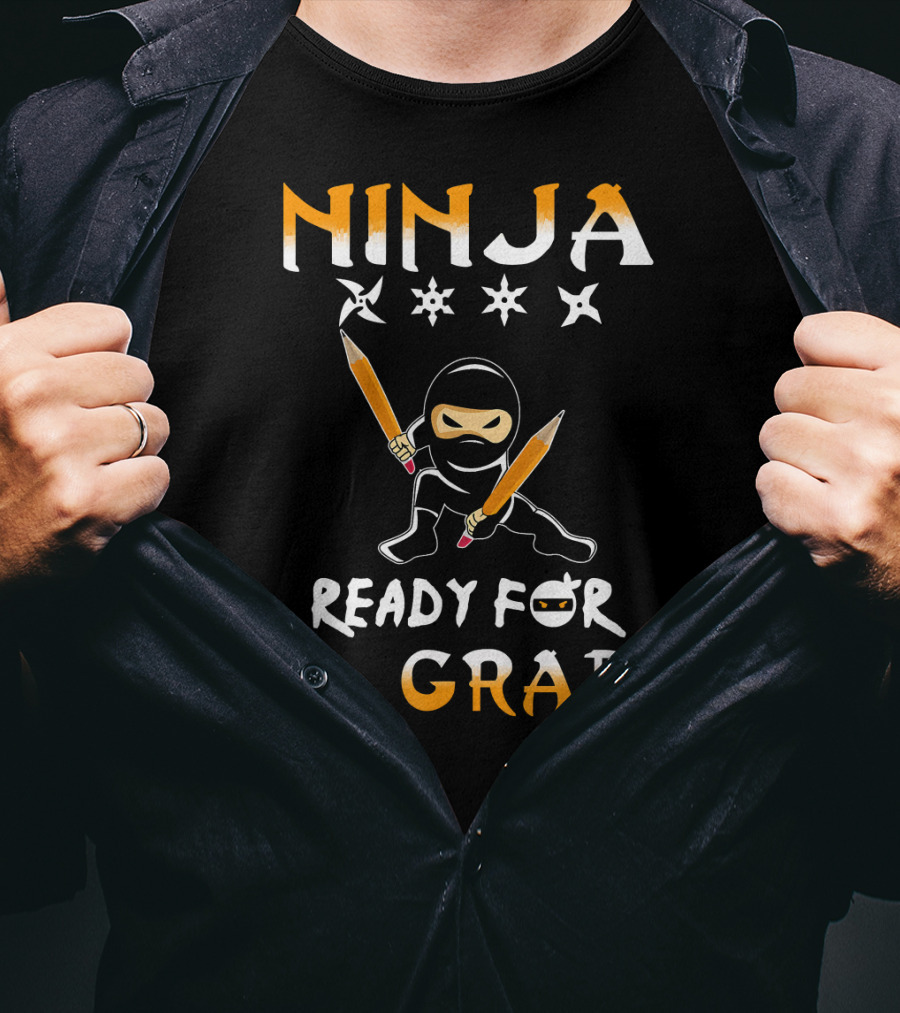 Ninja Ready For 1st Grade T-Shirt