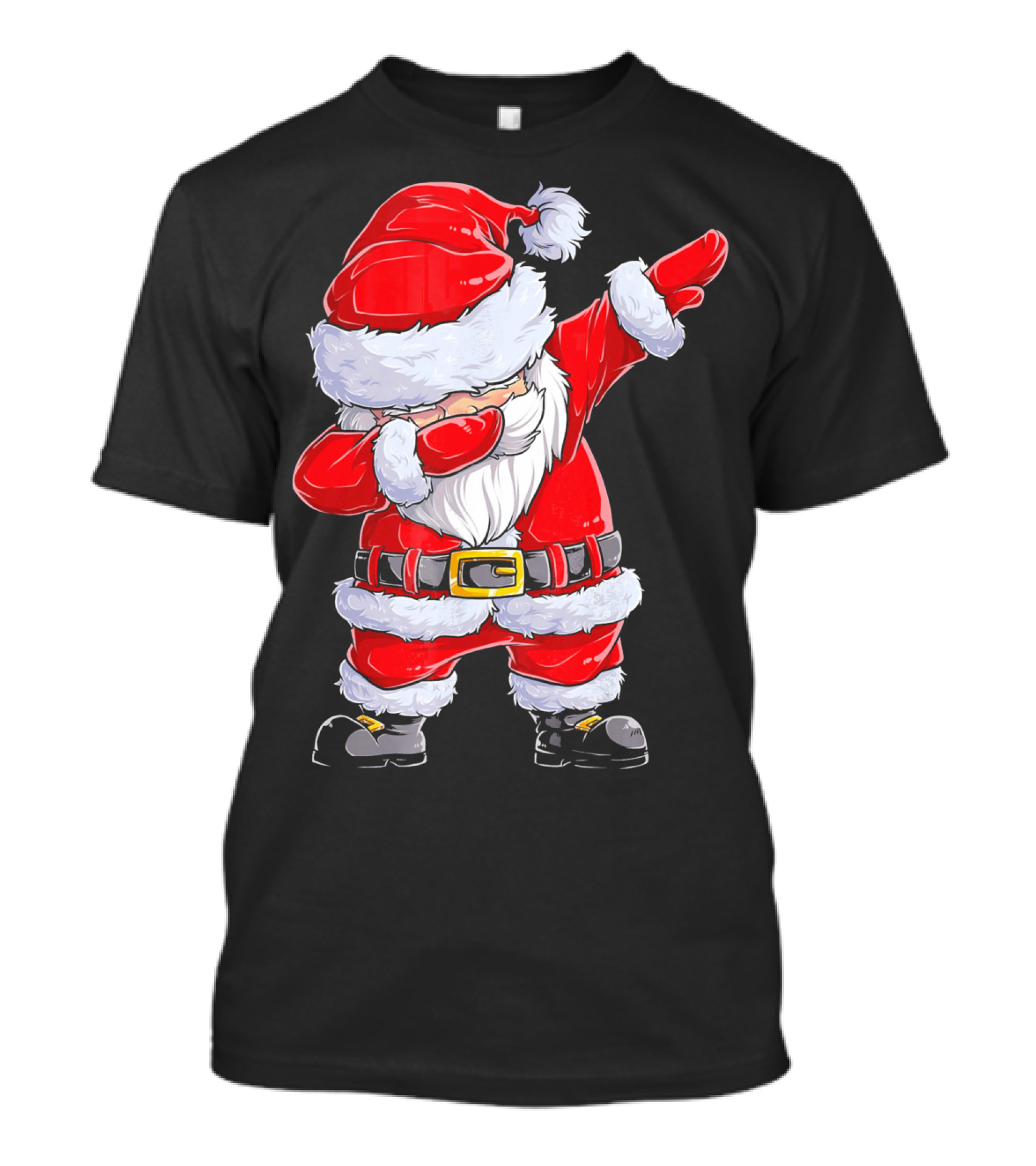 Dabbing Santa Claus Christmas Holiday Fun T-Shirt