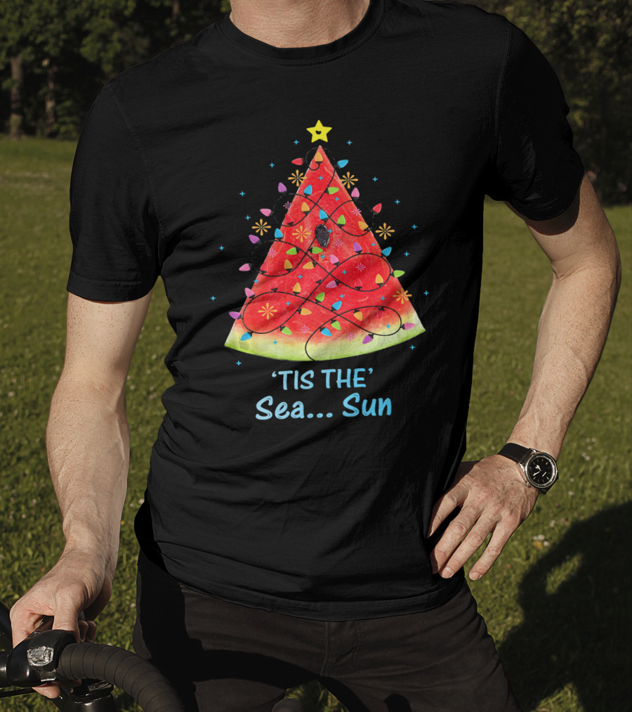 Melon 'Tis The Sea. Sun Christmas In July T-Shirt