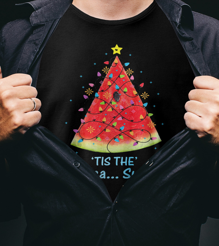 Melon 'Tis The Sea. Sun Christmas In July T-Shirt