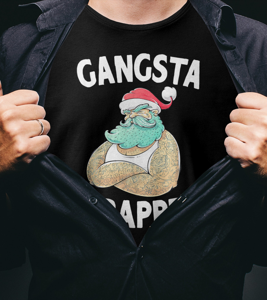 Gangsta Wrapper Santa Claus Original Gangsta Wrap T-Shirt