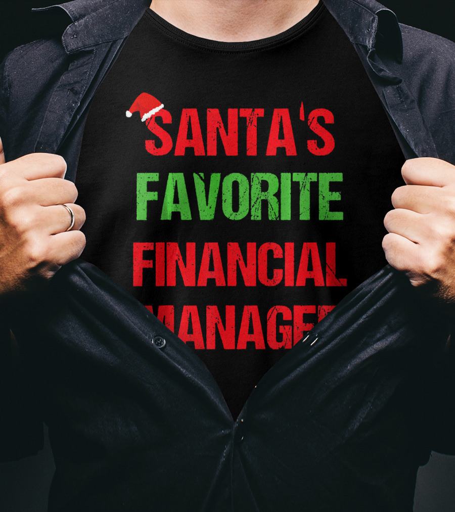 Santa's Favorite Financial Manager T-Shirt
