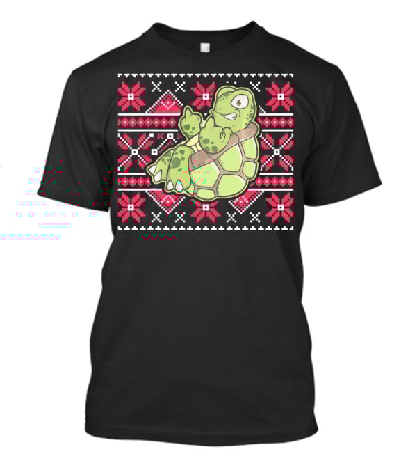 Ugly Christmas Turtle T-Shirt