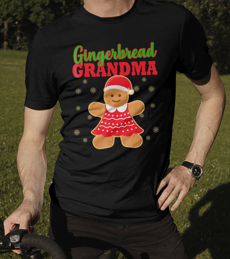 Gingerbread Grandma Matching Family Christmas Ginge T-Shirt