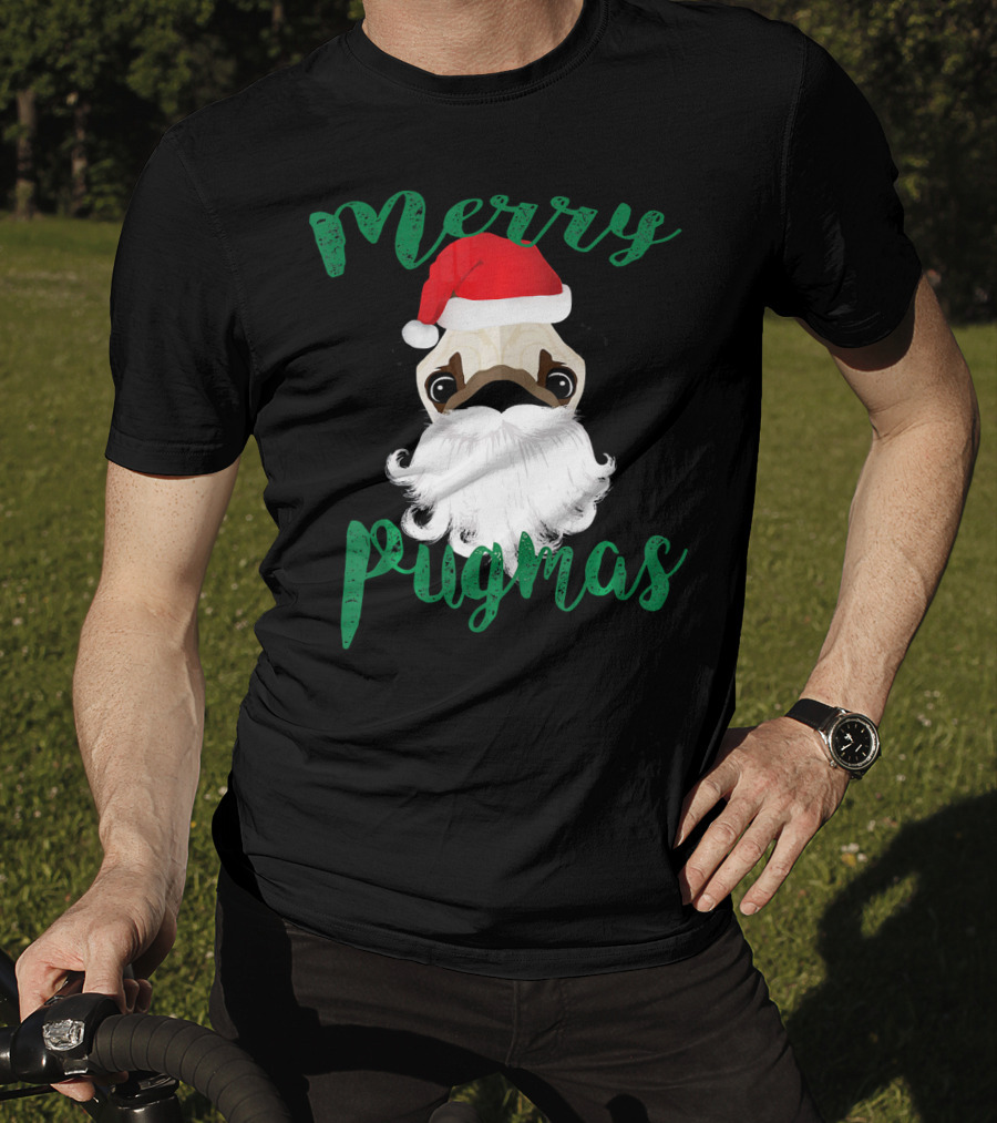 Merry Pugmas Pug Pug T-Shirt