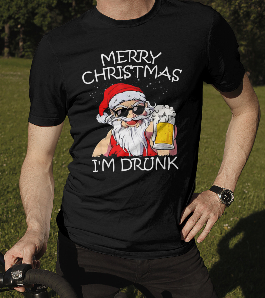Merry Christmas Santa I'm Drunk T-Shirt