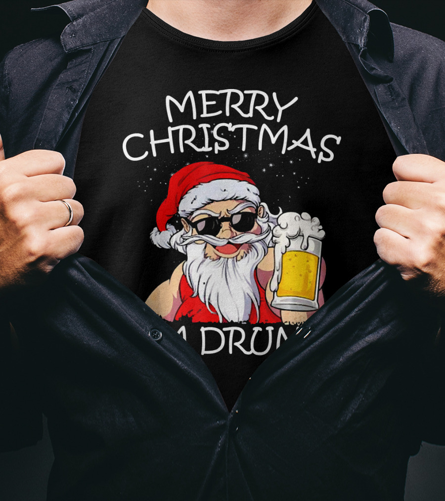 Merry Christmas Santa I'm Drunk T-Shirt
