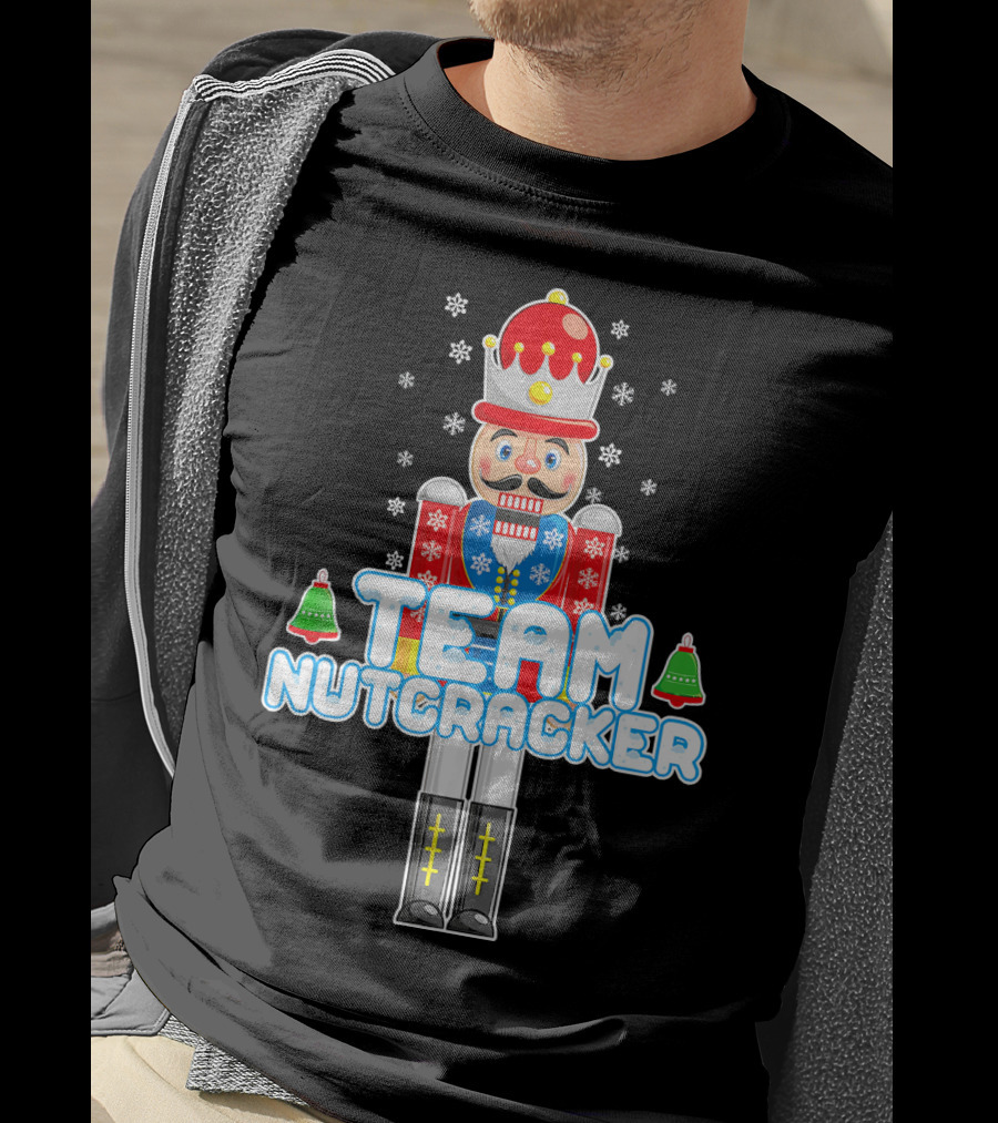 Team Nutcracker Snowflake Bells T-Shirt