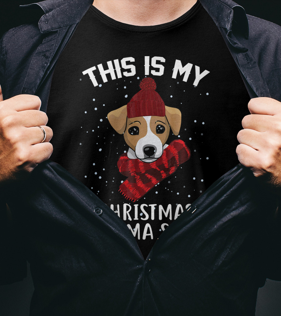 This Is My Jack Russell Christmas Pajama T-Shirt