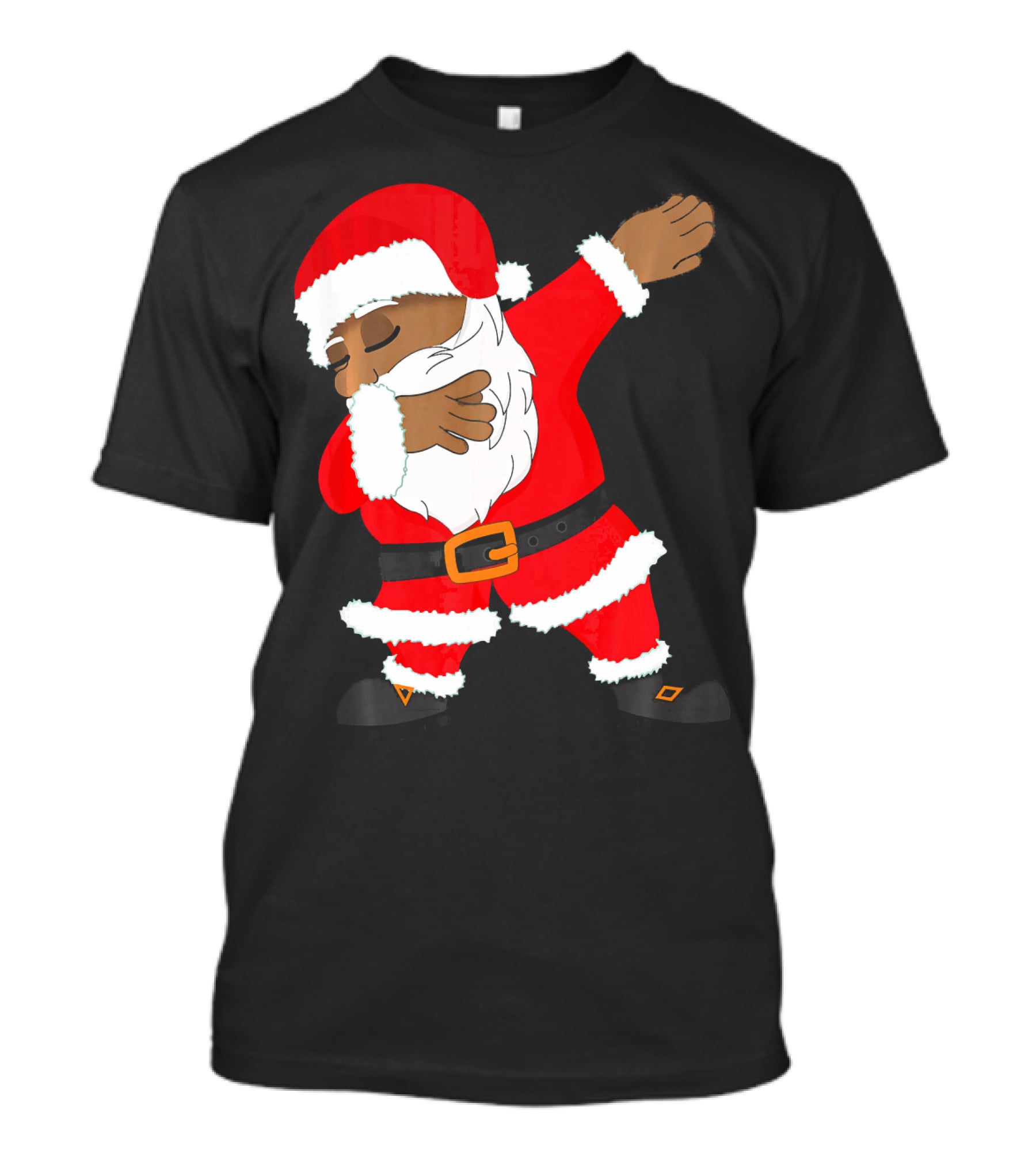 Dabbing Santa Funny Christmas Dab Festive Hip Hop Style Santa Claus T-Shirt