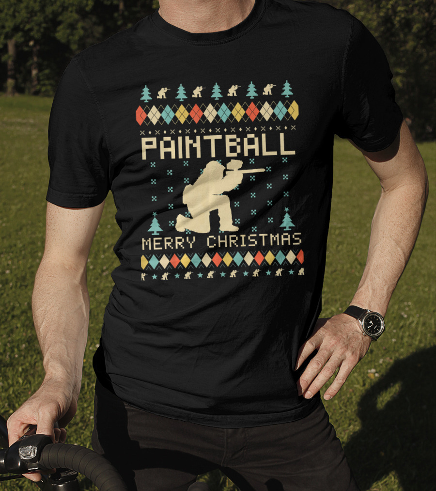 PAINTBALL MERRY CHRISTMAS T-Shirt
