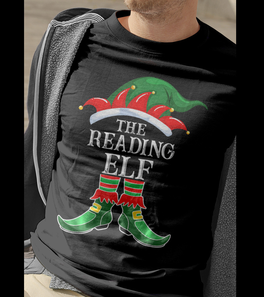 The Reading Elf Holiday T-Shirt