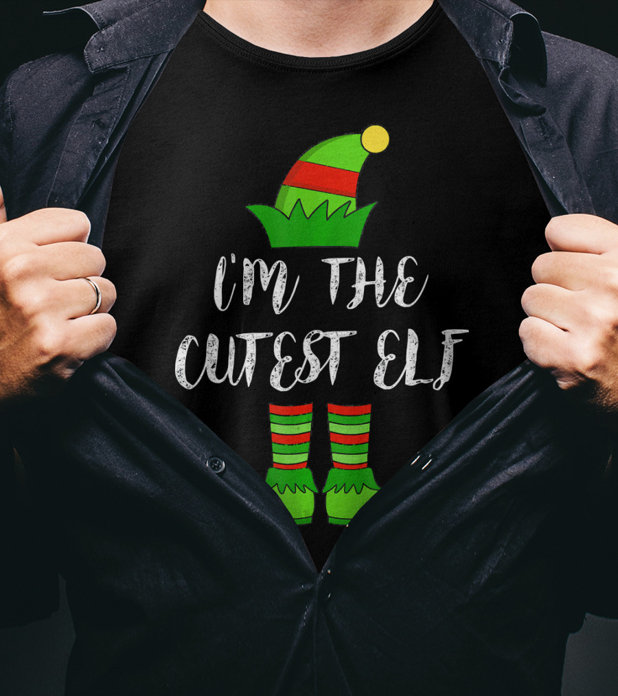 I'm The Cutest Elf Christmas Party Costume T-Shirt