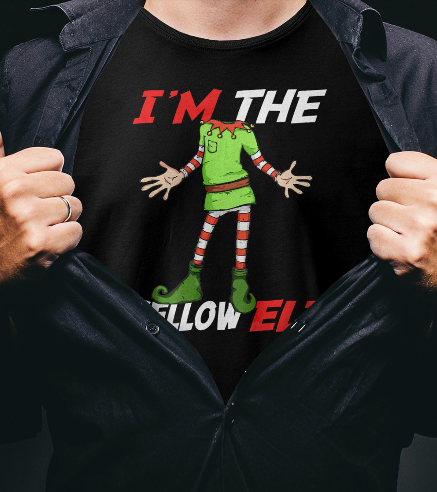 I'm The Mellow Elf Christmas Family Group T-Shirt