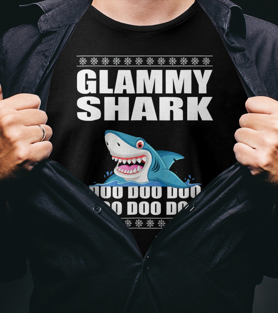 Glammy Shark Doo Doo Doo Doo Doo Doo T-Shirt