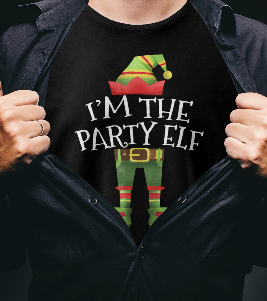 I'm The Party Elf Festive Costume T-Shirt