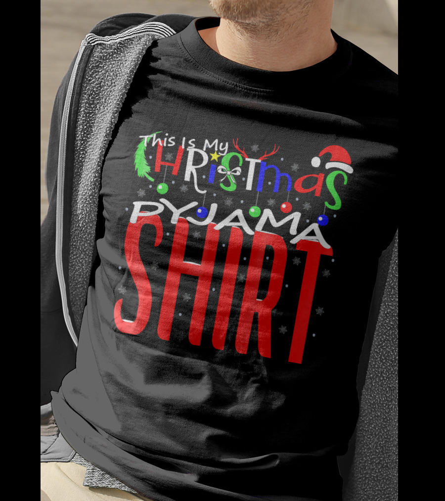 This Is My Christmas Pyjama T-Shirt